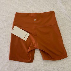Lululemon NWT Wunder Train HR Short 6”